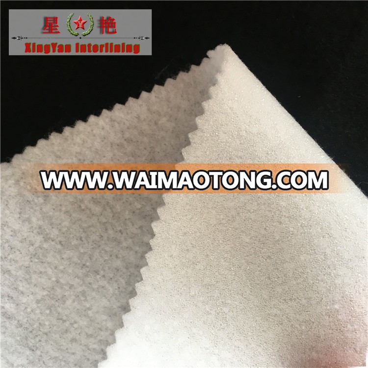 suit armhole strap sleeve top sleeve head nonwoven felt needle punched nonwoven fabric composite foam wadding production